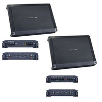 Thumbnail for Alpine BBX-F1200 4CH Amplifier BBX-T600 2CH Car Speaker Audio Amplifier Package