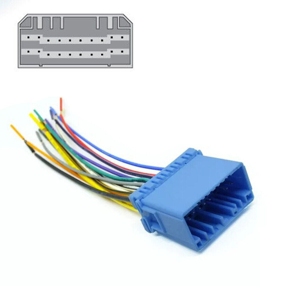 American Terminal  Compatible  with Select Honda Acura Suzuki 1998-2013 Radio Stereo Wire Harness + Cable Antenna Adapter