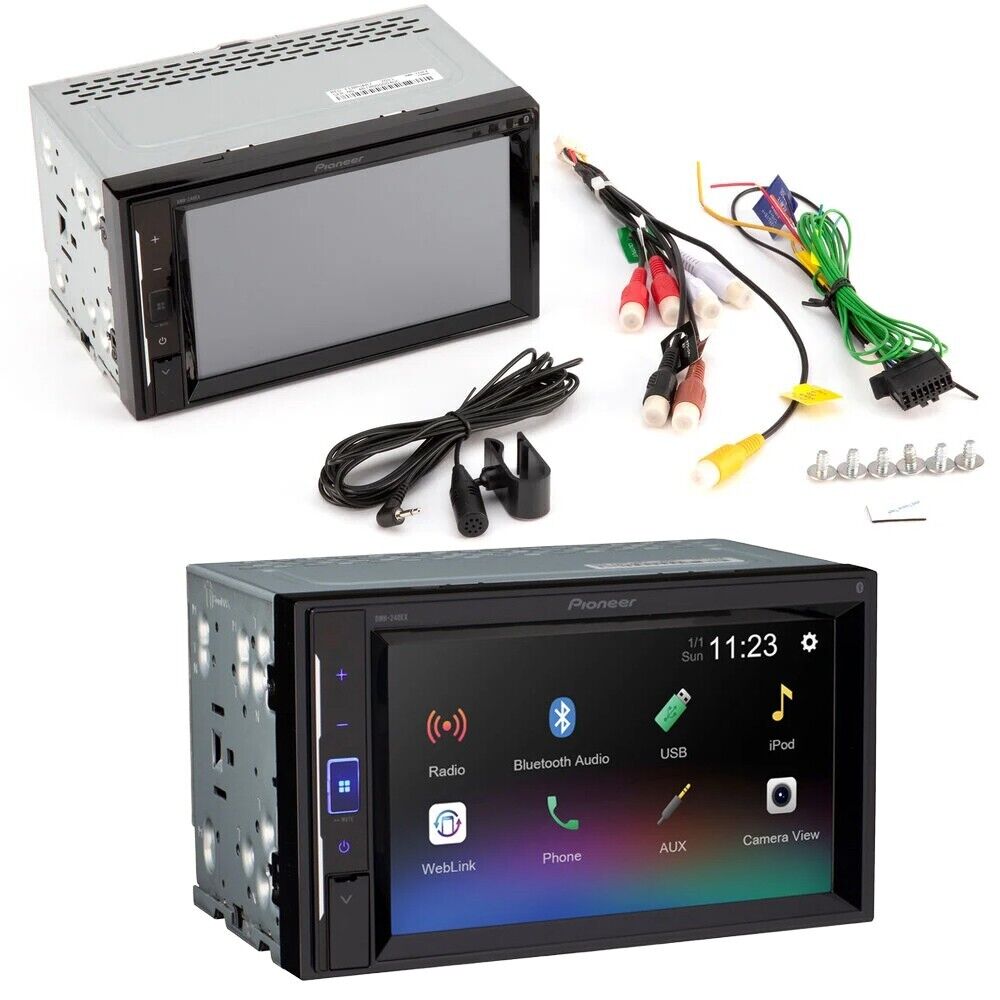 pioneer-dmh-241ex-bluetooth-car-stereo-for-1988-1994-gm-ck