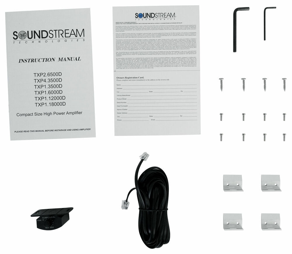 Soundstream TXP1.12000D 12,000 Watt Mono Amplifier 1-Ohm Car Stereo Amp