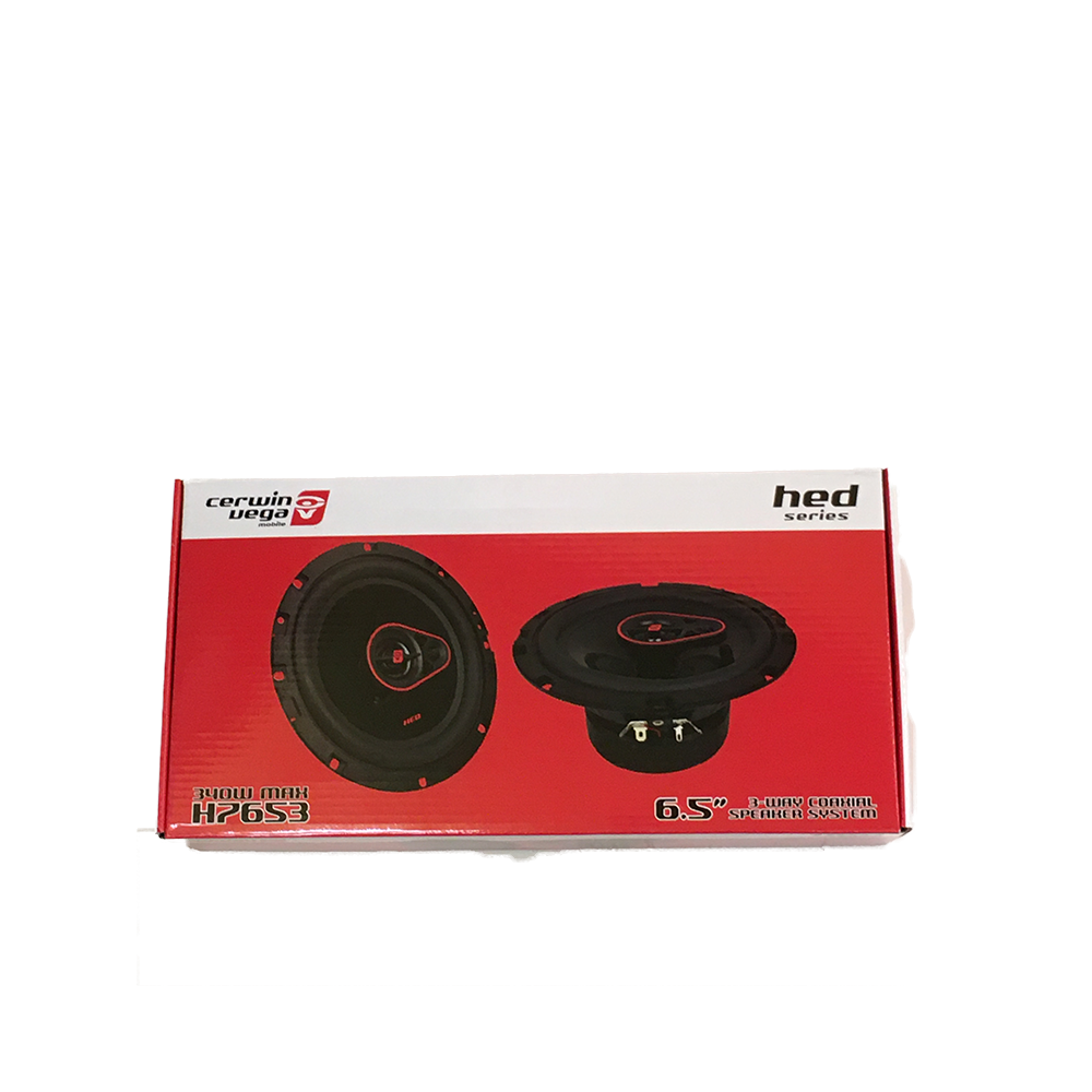 Cerwin Vega H7653 2 pair 6.5" 680W 6.5" 3-Way Coaxial Speakers