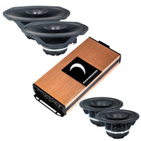 Thumbnail for Diamond Audio MICRO4V2 600W Amplifier + MP654 6.5” and MP694 6x9