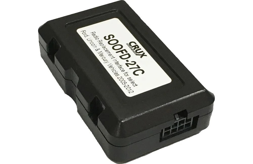 Crux SOOFD-27C Radio Replacement Interface Fit Ford, Lincoln & Mercury Vehicles