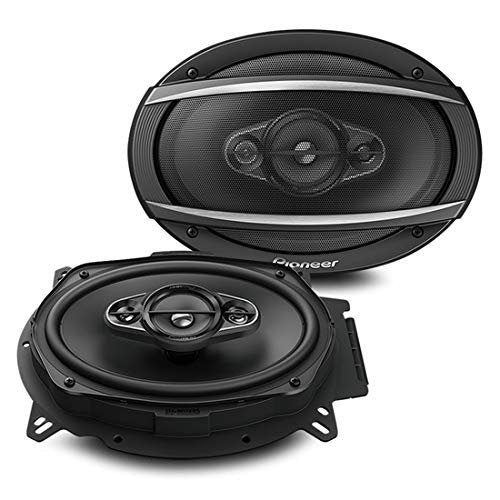 Pioneer TS-A6970F 5-Way 600W 6.9" WITH TS-A1680F 6.5" 350W  Coaxial Car Speakers