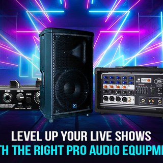Level Up Your Live Shows with the Right Pro Audio Equipment