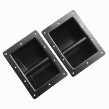 PA DJ Speaker Accessories featuring two black speaker mount brackets for secure attachment.