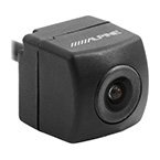 Backup Cameras: compact black rearview camera for improved visibility and safety while reversing.