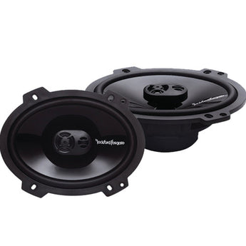 6x8" Car Speakers featuring a sleek design and high-quality sound performance for car audio enthusiasts.