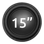 Alpine Subwoofer 15"