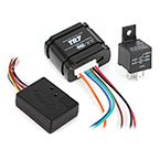 Image of Sensors, Triggers & Relays including wiring components and connectors.