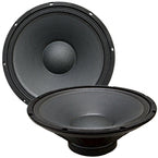 Image of PRO Raw Woofers Subwoofers showcasing a pair of black speakers.