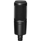 Close-up of a professional condenser microphone, ideal for studio recording and high-quality audio production, Condenser Microphones.