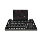 Lighting Control console with multiple knobs and buttons for adjusting lighting settings.