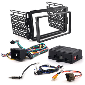 Crux DKGM-49A Radio Replacement w/ SWC Retention and Dash Kit for GM LAN 29 Bit Trucks & SUV’s 2012-2014