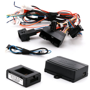 Crux SWRFD-60E Radio Replacement with Steering Wheel Control Retention Fit Select Ford Vehicles with 4” Screen