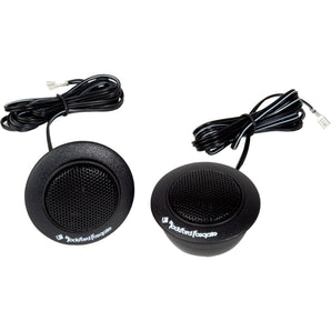 2 Pair Rockford Fosgate R165X3 6.5" 180W Speakers + R1T-S 1-Inch Tweeter Kit