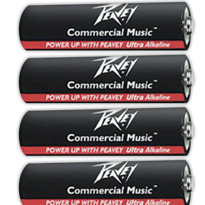 Peavey AA Batteries 4 Pk (48+ Break)