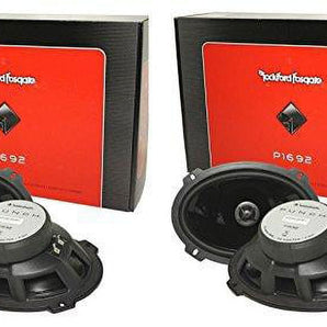 (4) Rockford Fosgate P1692 6x9" Punch Series 480 Watt 2-Way Car Audio Speakers
