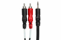 Thumbnail for Hosa Stereo Breakout Cable 3.5 mm TRS to Dual RCA