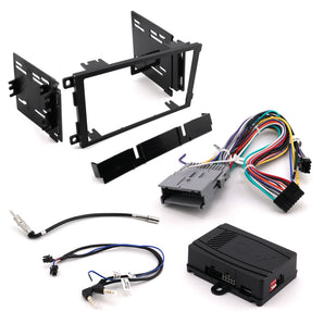 Crux DKGM-48D Radio Replacement w/ SWC Retention and Double DIN Dash Kit for GM Class II Vehicles 2003 – 2013