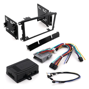 Crux DKGM-C2D Radio Replacement with Double DIN Dash Kit for GM Class II Vehicles 2002 – 2013