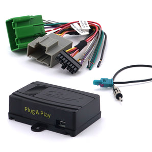 Crux SOCGM-18L Radio Replacement Interface for General Motors LAN v2 (LIN) 29 Bus Vehicles