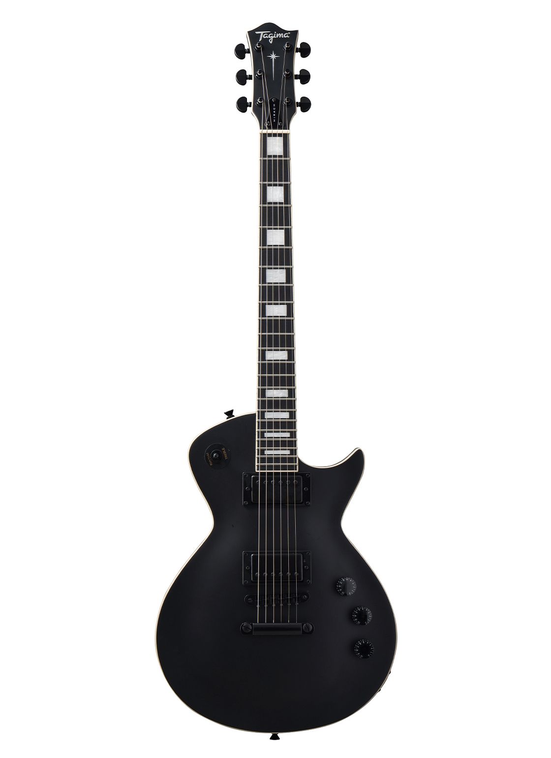 Tagima ALMACH BKS Electric Guitar - Black Satin