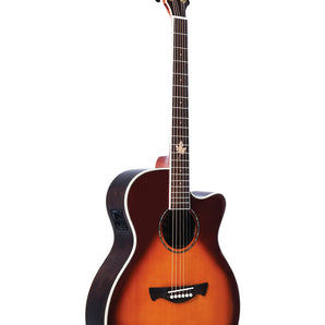 Tagima MONTREAL EQ-CB Acoustic Guitar - Cherry Burst