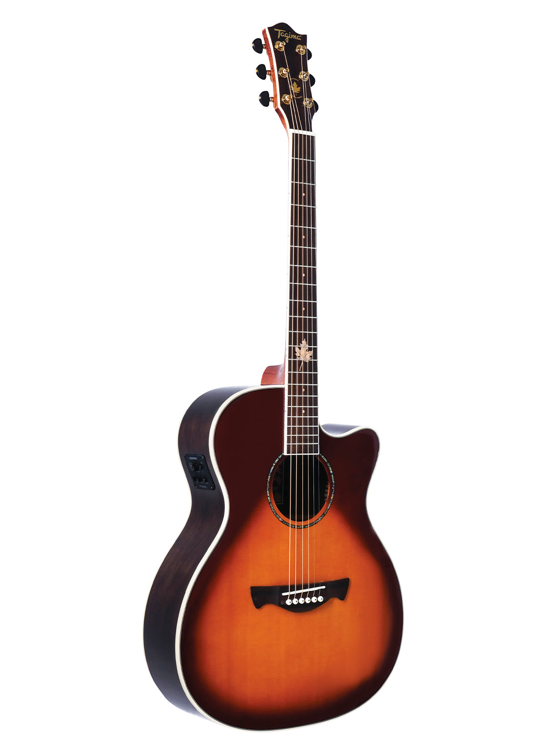 Tagima MONTREAL EQ-CB Acoustic Guitar - Cherry Burst