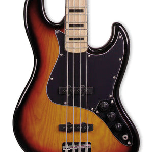 Tagima TJB 4 SB-LF/BK Electric Bass Guitar - Sunburst