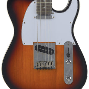 Tagima T 550 SB-DF/WH Electric Guitar - Sunburst