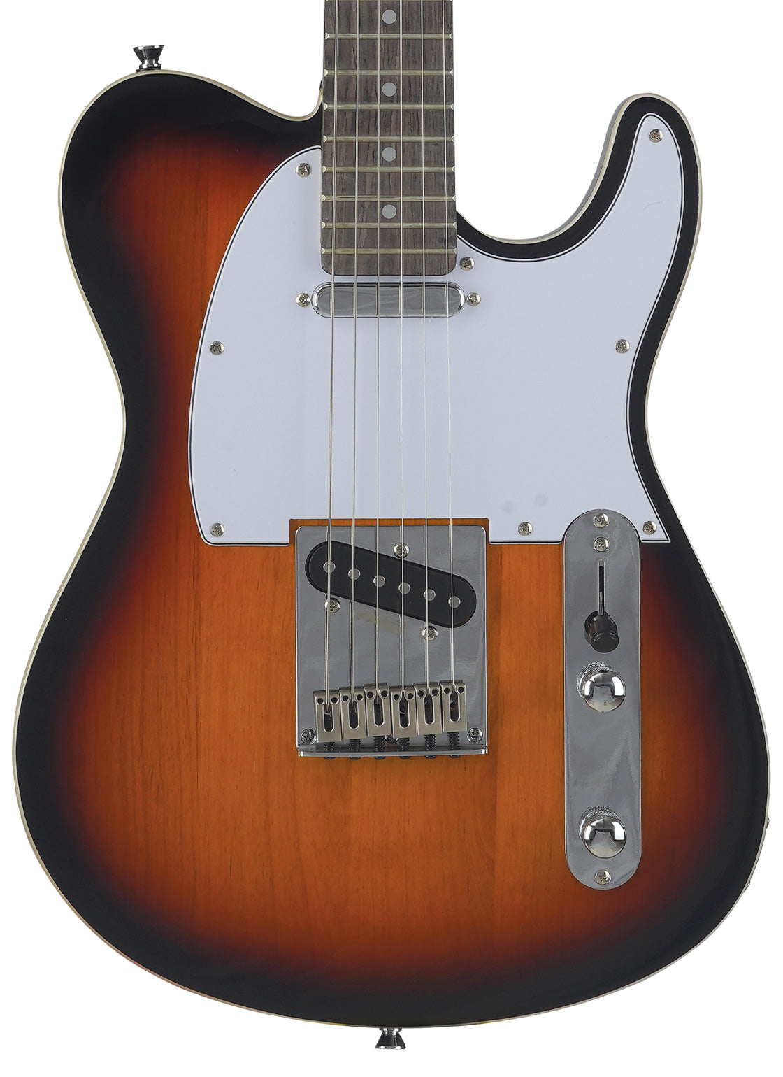 Tagima T 550 SB-DF/WH Electric Guitar - Sunburst