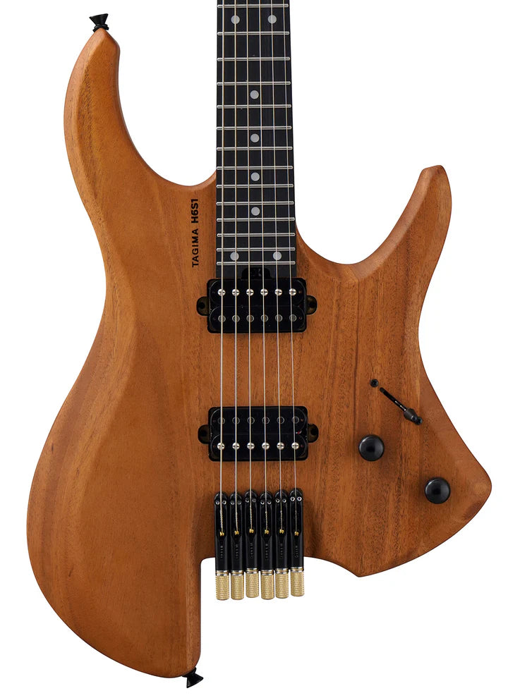 Tagima HEADLESS H6S1 Electric Guitar - Natural
