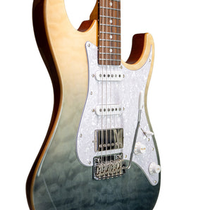 Tagima Stella DW-TBWF-DF/PW Electric Guitar - Transparent Blue