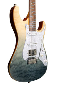 Thumbnail for Tagima Stella DW-TBWF-DF/PW Electric Guitar - Transparent Blue