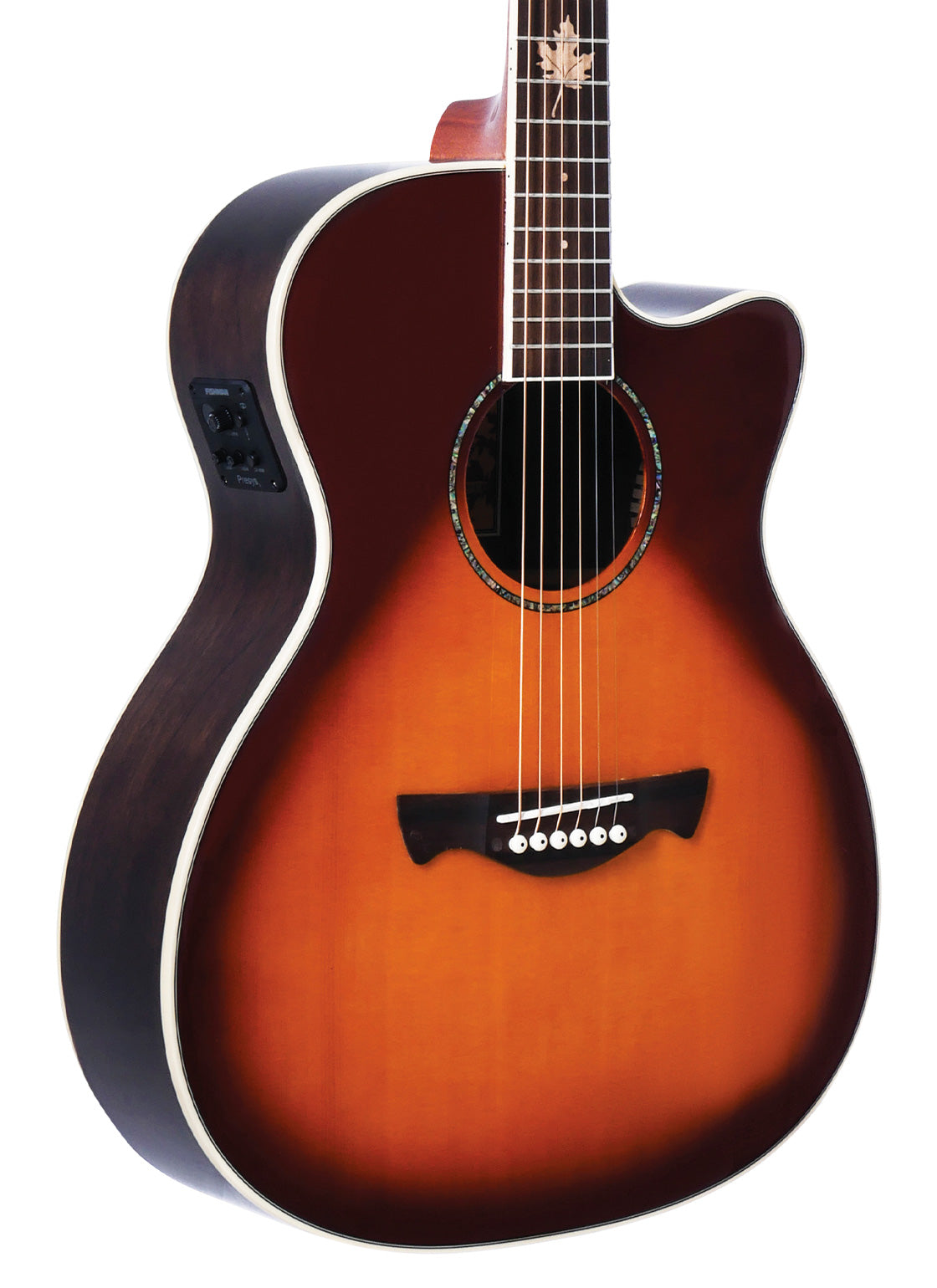 Tagima MONTREAL EQ-CB Acoustic Guitar - Cherry Burst