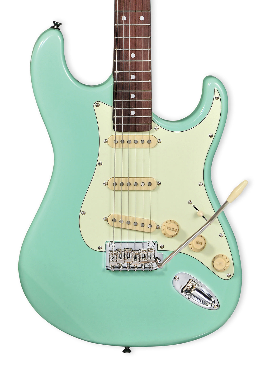 Tagima T 635 CLASSIC-SG-DF/MG Electric Guitar - Surf Green