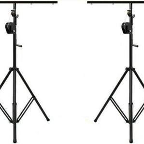 2 MR Truss TST200 Crank Light Stand Pro Lighting 12 Foot Crank Light Stand & T-Bar