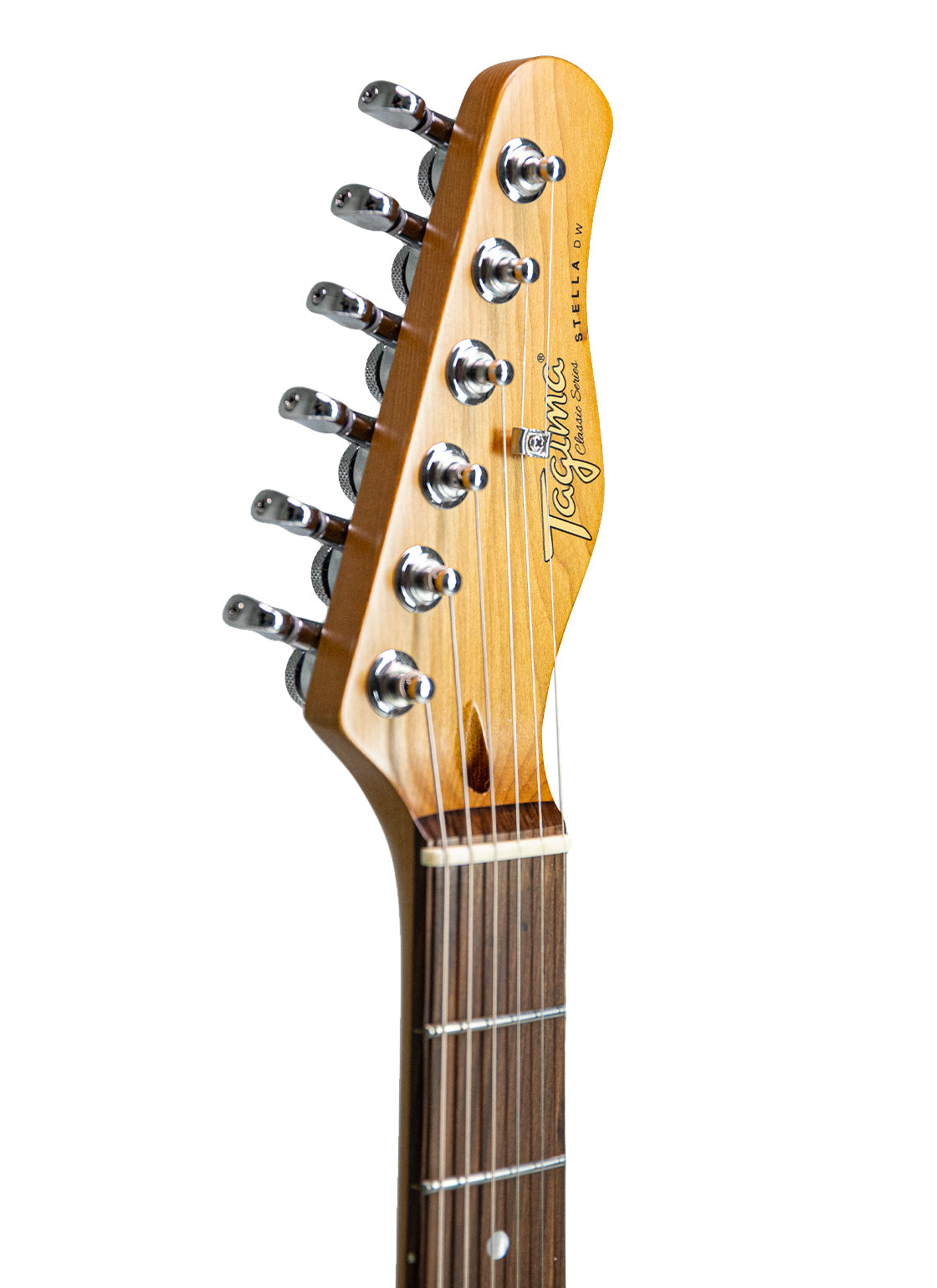 Tagima Stella DW-TBWF-DF/PW Electric Guitar - Transparent Blue