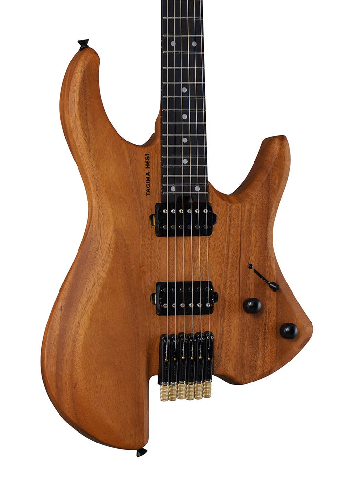 Tagima HEADLESS H6S1 Electric Guitar - Natural
