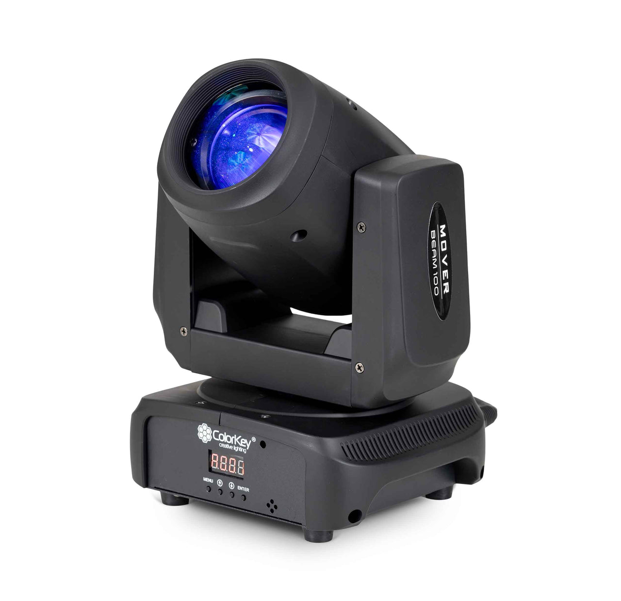 Colorkey CKU-5060, Compact 100-Watt Moving Head Beam with Rainbow Prism