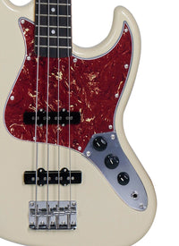 Thumbnail for Tagima TW 73-OWH-DF/TT Electric Bass Guitar - Olympic White