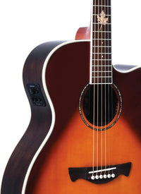 Thumbnail for Tagima MONTREAL EQ-CB Acoustic Guitar - Cherry Burst