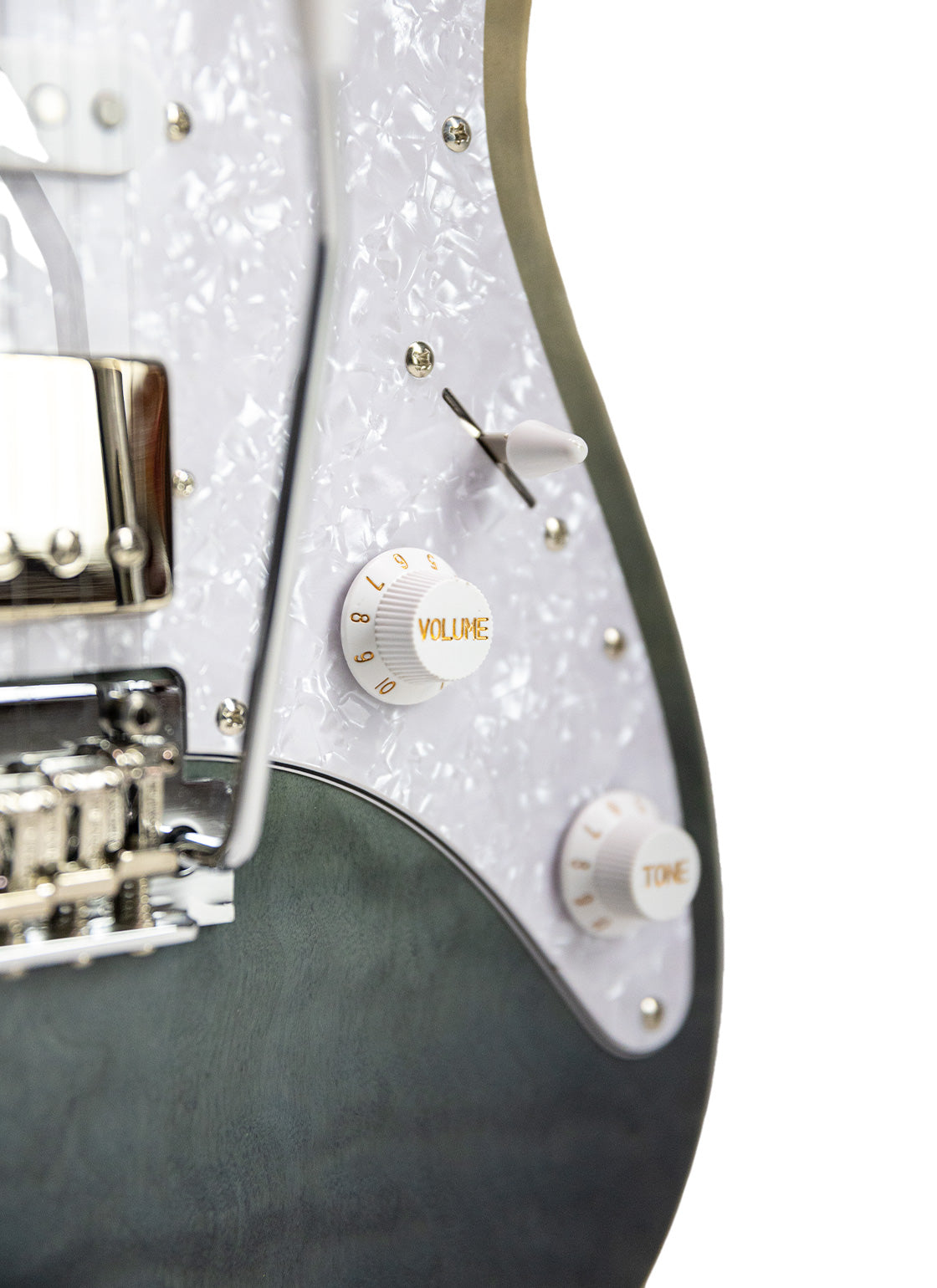 Tagima Stella DW-TBWF-DF/PW Electric Guitar - Transparent Blue