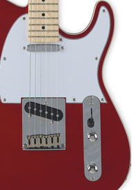 Thumbnail for Tagima T 550 CA-LF/WH Electric Guitar - Candy Apple Red