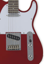 Thumbnail for Tagima T 550 CA-DF/WH Electric Guitar - Candy Apple Red