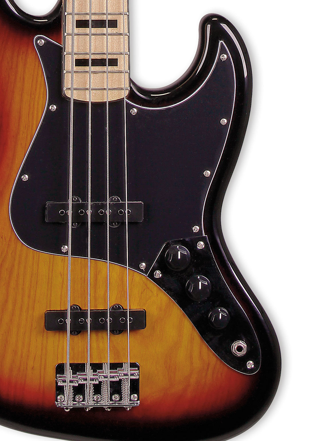 Tagima TJB 4 SB-LF/BK Electric Bass Guitar - Sunburst