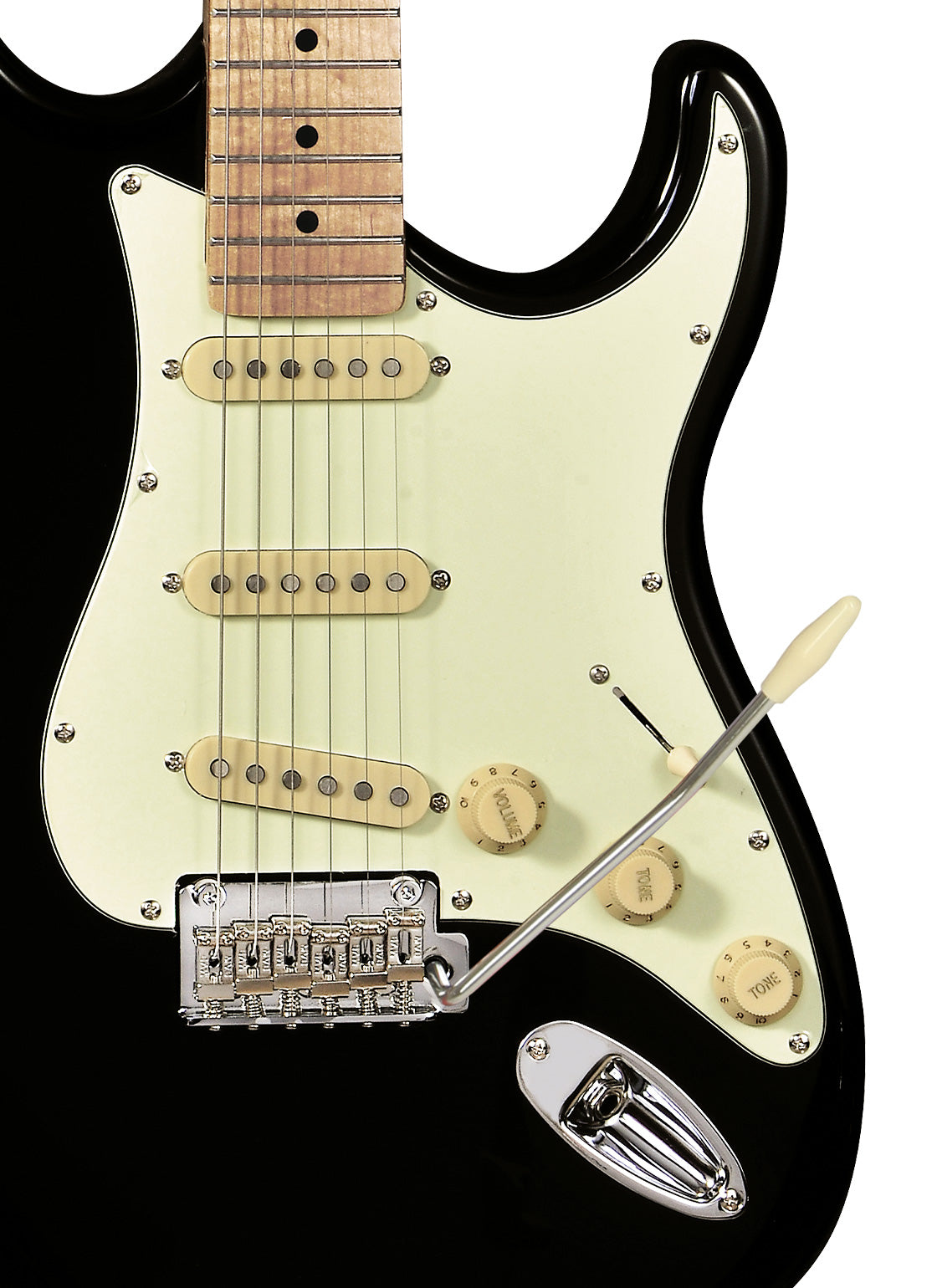 Tagima T 635 CLASSIC-BK-LF/MG Electric Guitar - Black