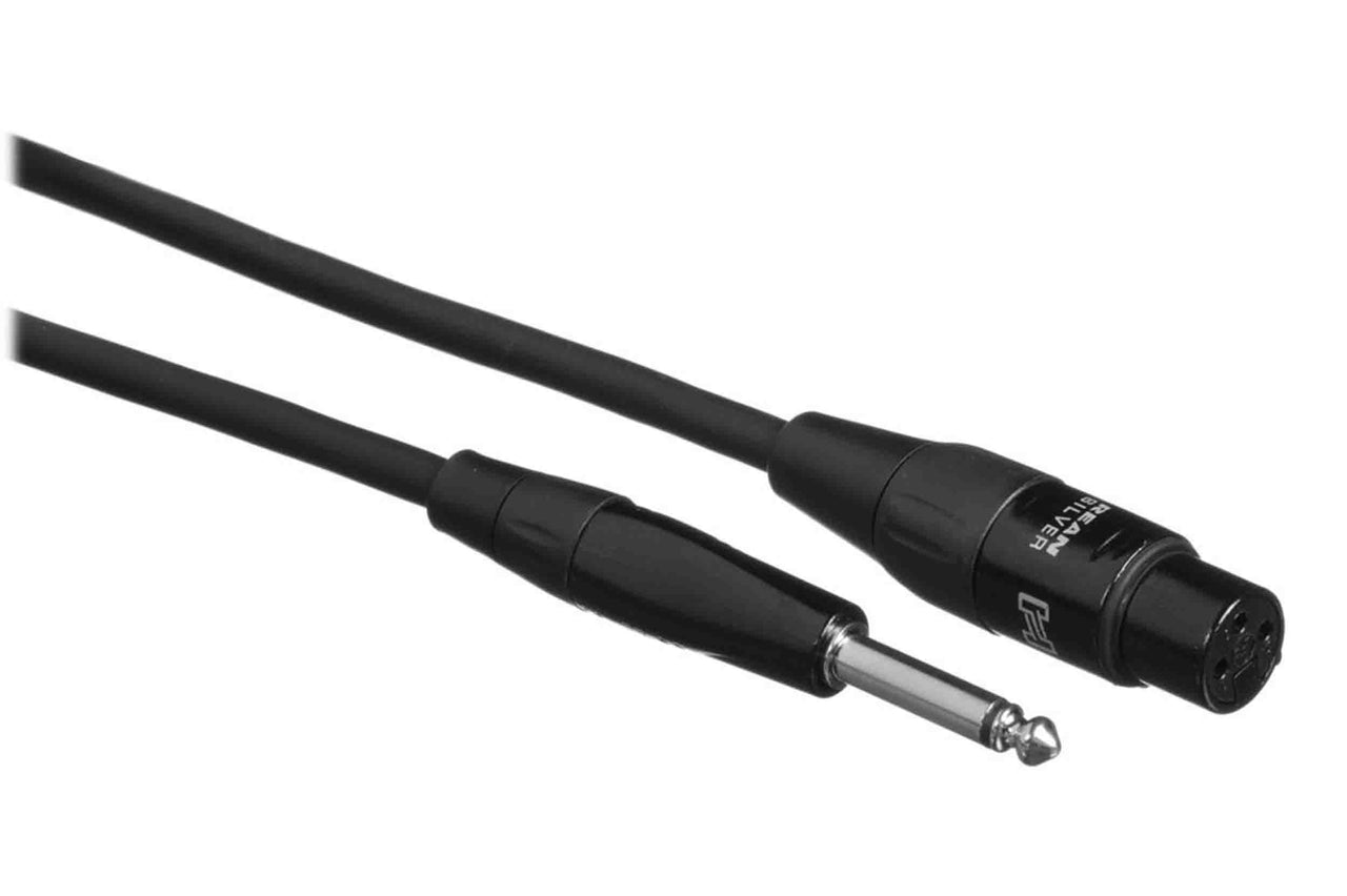 Hosa HMIC-025HZ Pro Microphone Cable, REAN XLR3F to 1/4 in TS - 25 ft