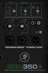 Thumbnail for Mackie SRM350v3 1000W High-Definition Portable Powered Loudspeaker